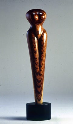 Torso de madera de cebra Beige Totemic Classical Woodgrain Exotic Rare
