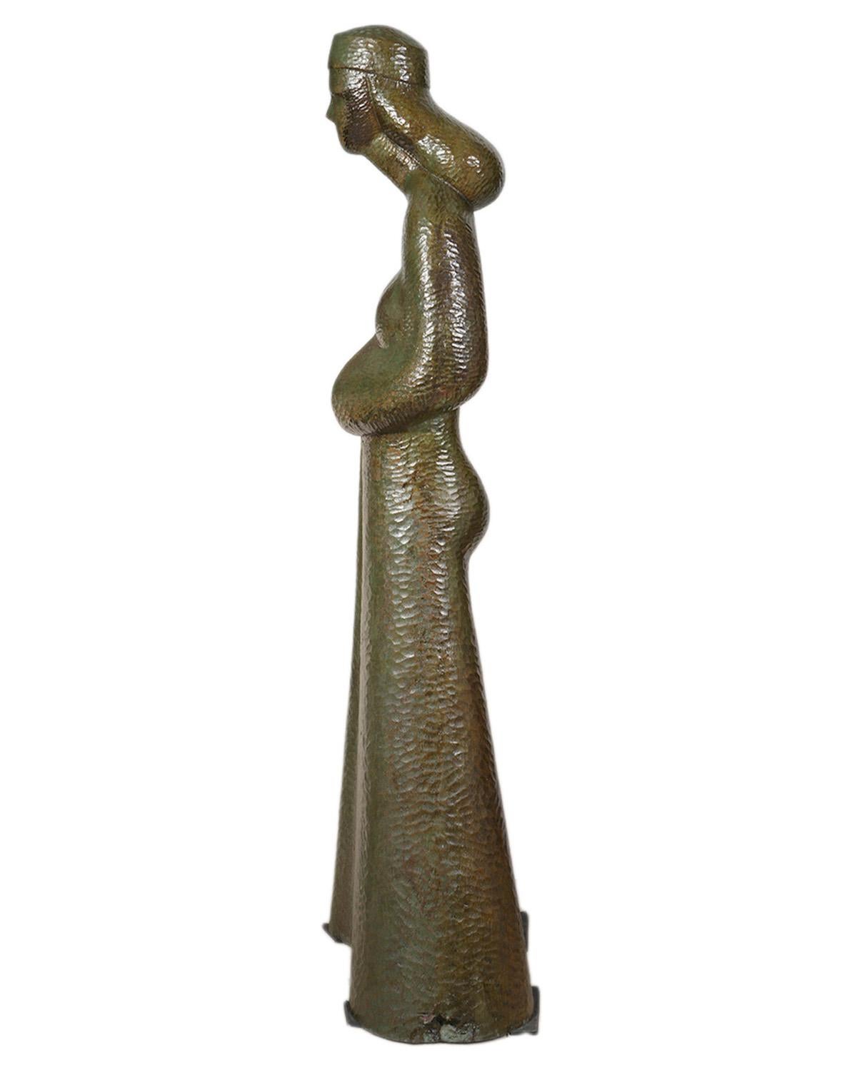 David Hostetler, American (1926-2015), LARGE Bronze Sculpture 81