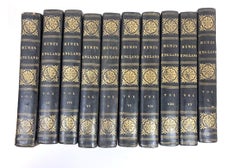 David Hume & T. Smollett, The History Of England, 16 Vols., London 1824