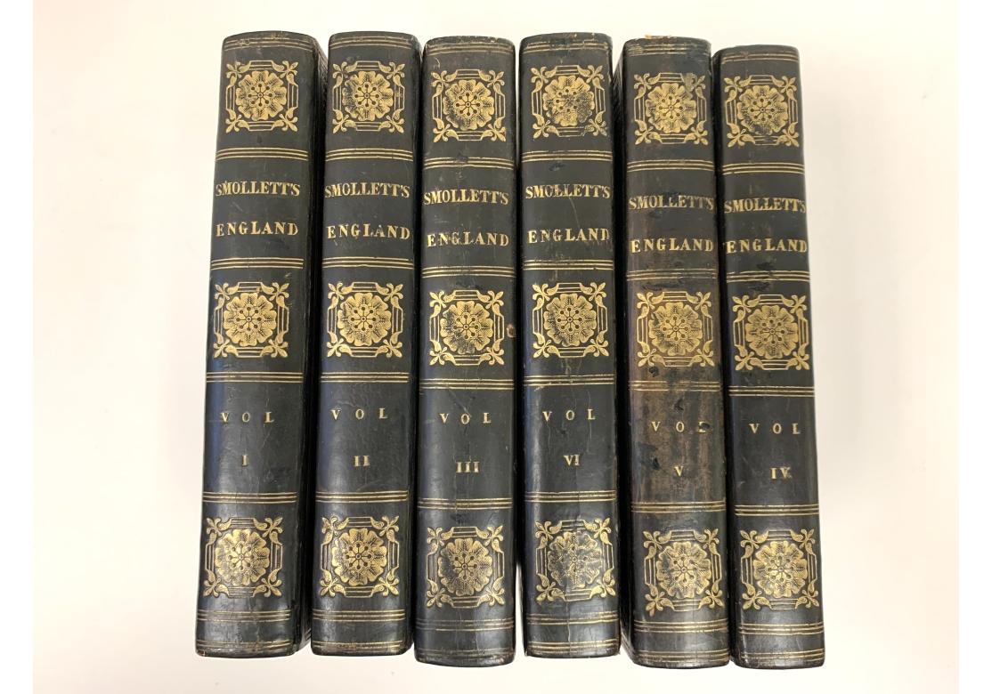 Georgian David Hume & T. Smollett, The History Of England, 16 Vols., London 1824 For Sale
