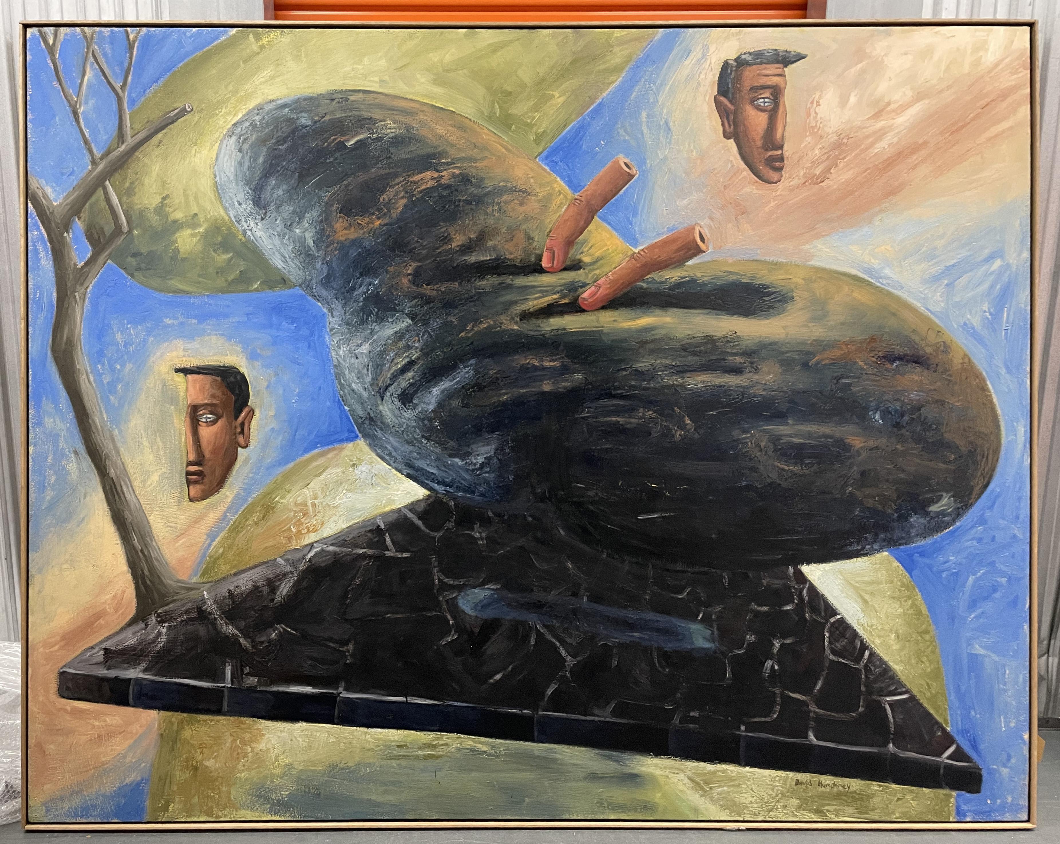 Probing - Painting by David Humphrey