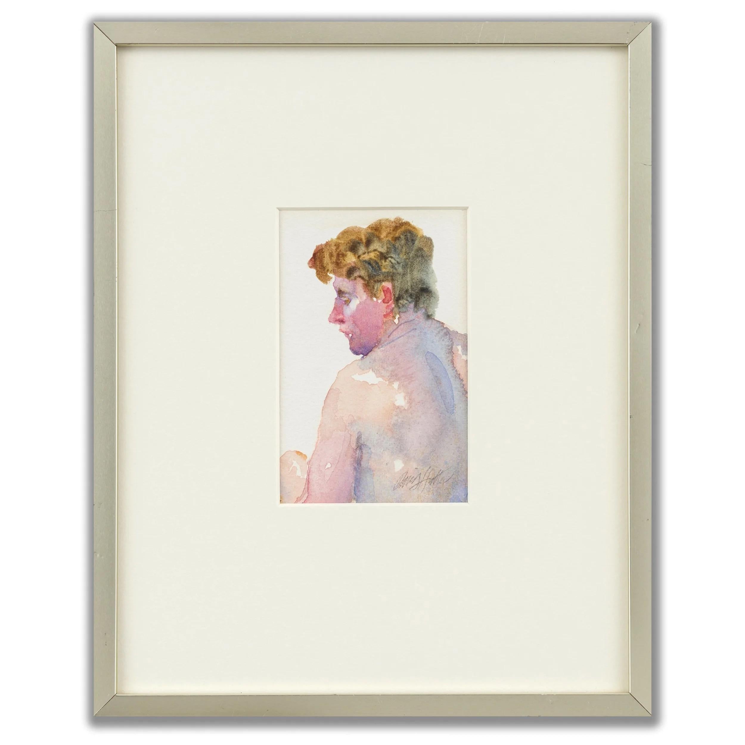 David Hutter Portrait Painting - Portrait Study