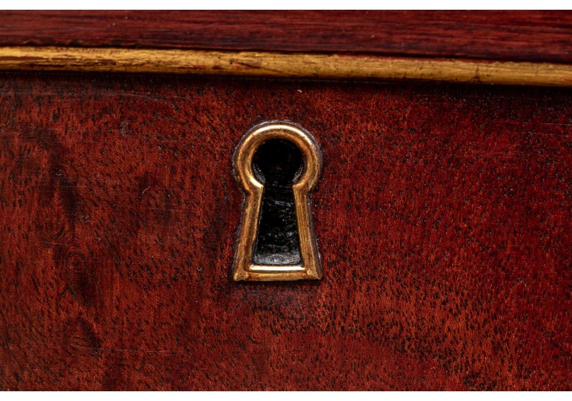 American David Iatesta Brighton Mahogany Console Table For Sale