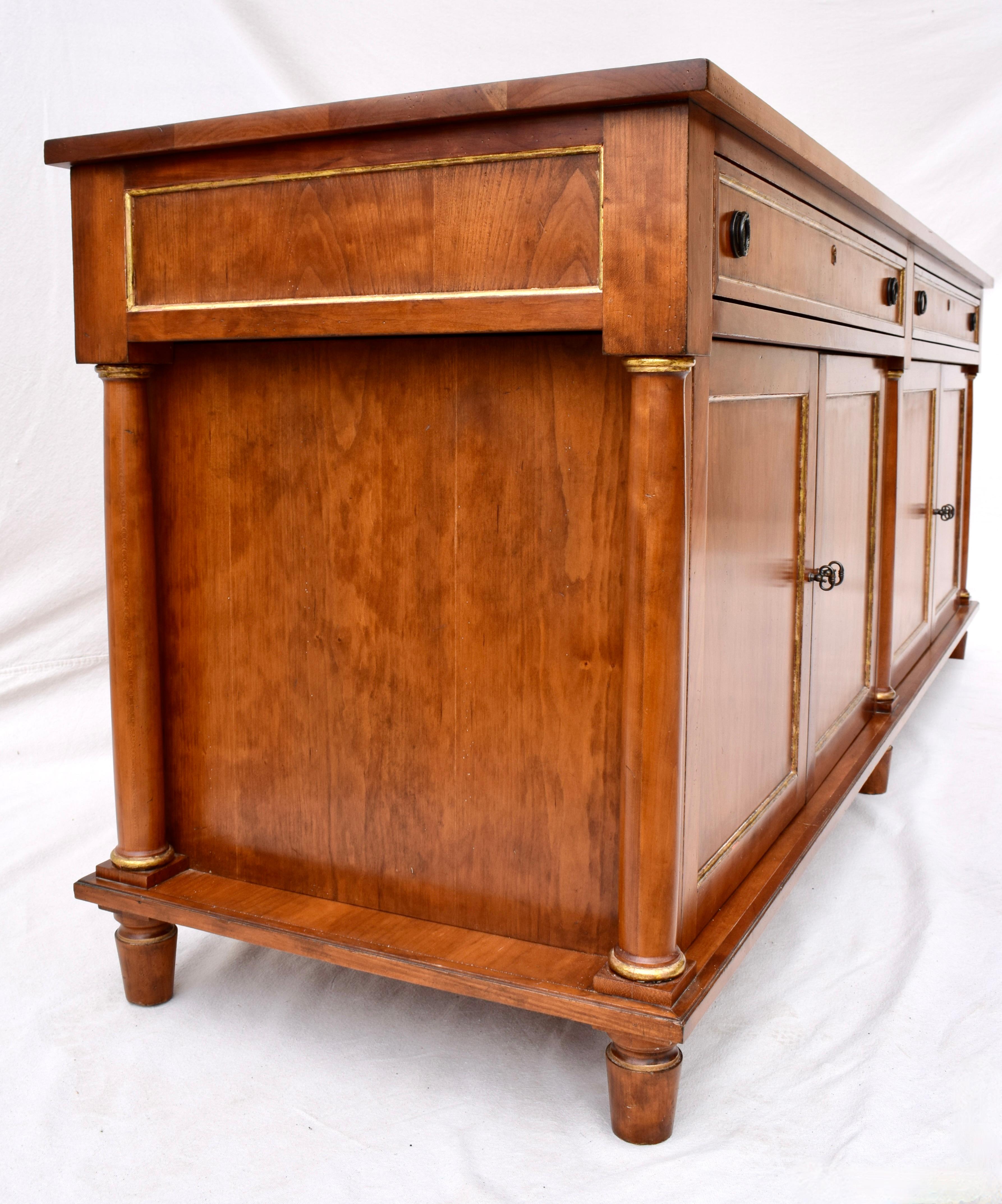 David Iatesta Sideboard Console Cabinet In Good Condition For Sale In Southampton, NJ