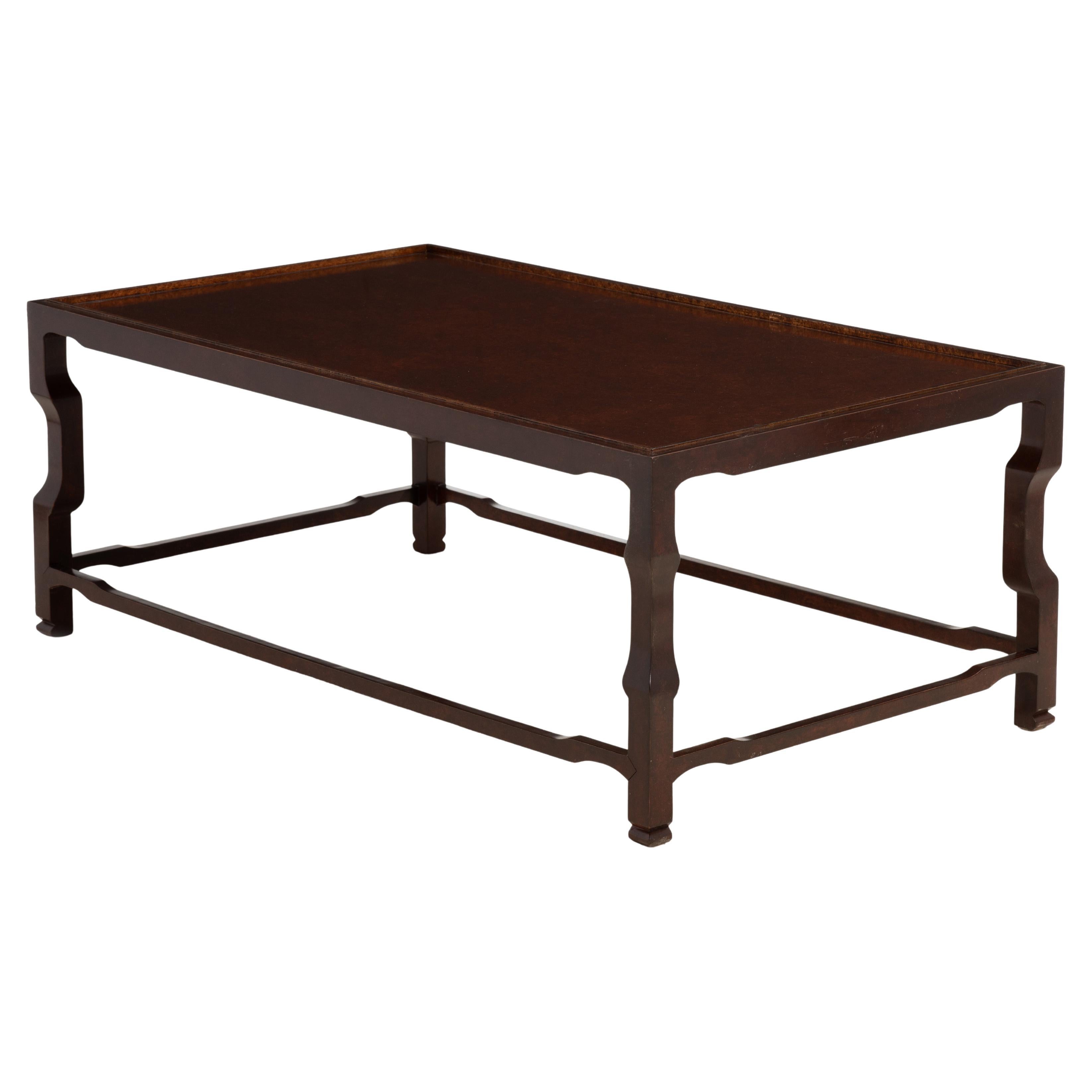 David Iatesta Studio Shenzhen Coffee Table Regency Walnut Frank Babb Randolph For Sale