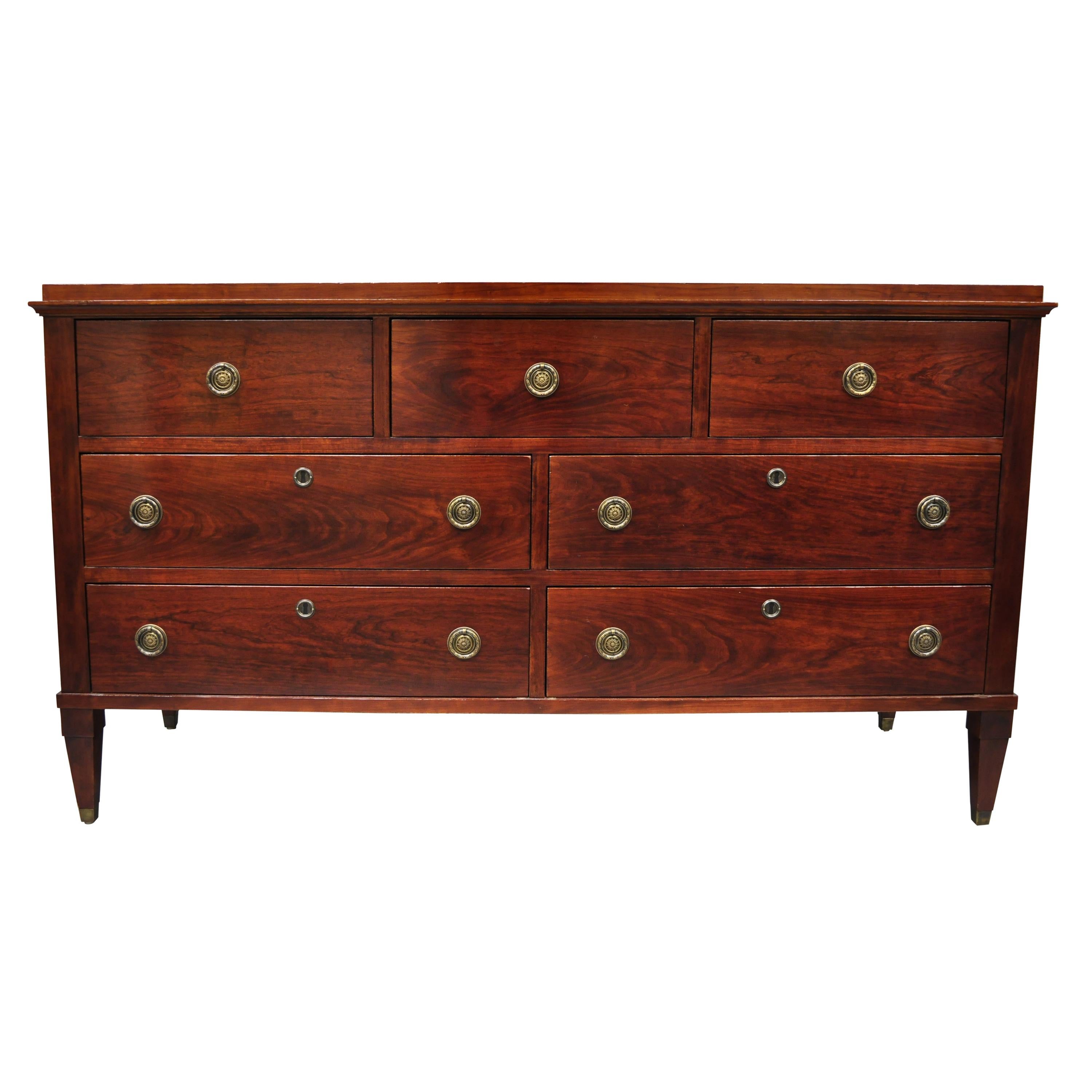 David Iatesta Traditional Swedish Style Commode Chest of Drawer Dresser