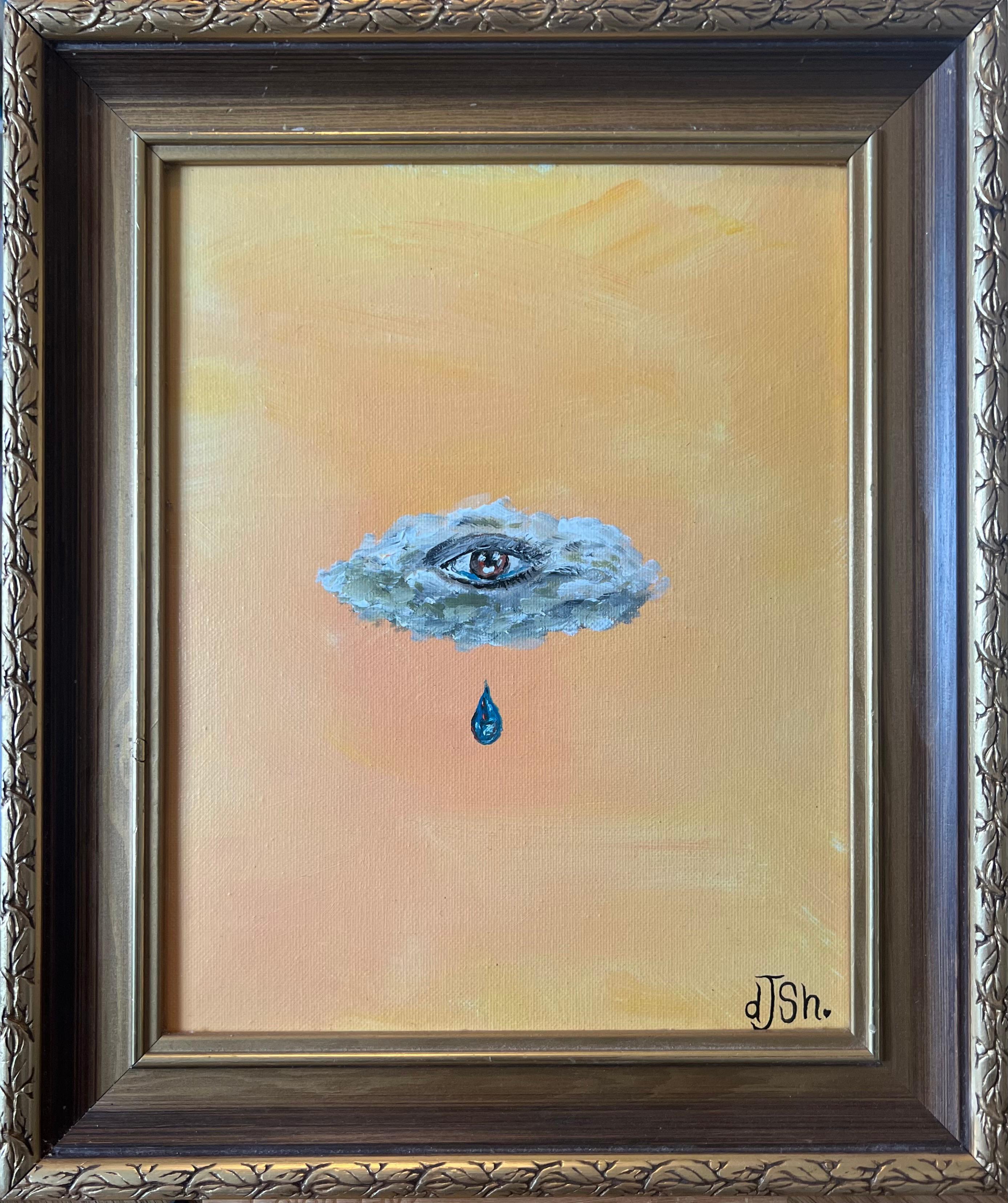 « Tears Of Joy », portrait à l'œil mystique réaliste, chic et élégant