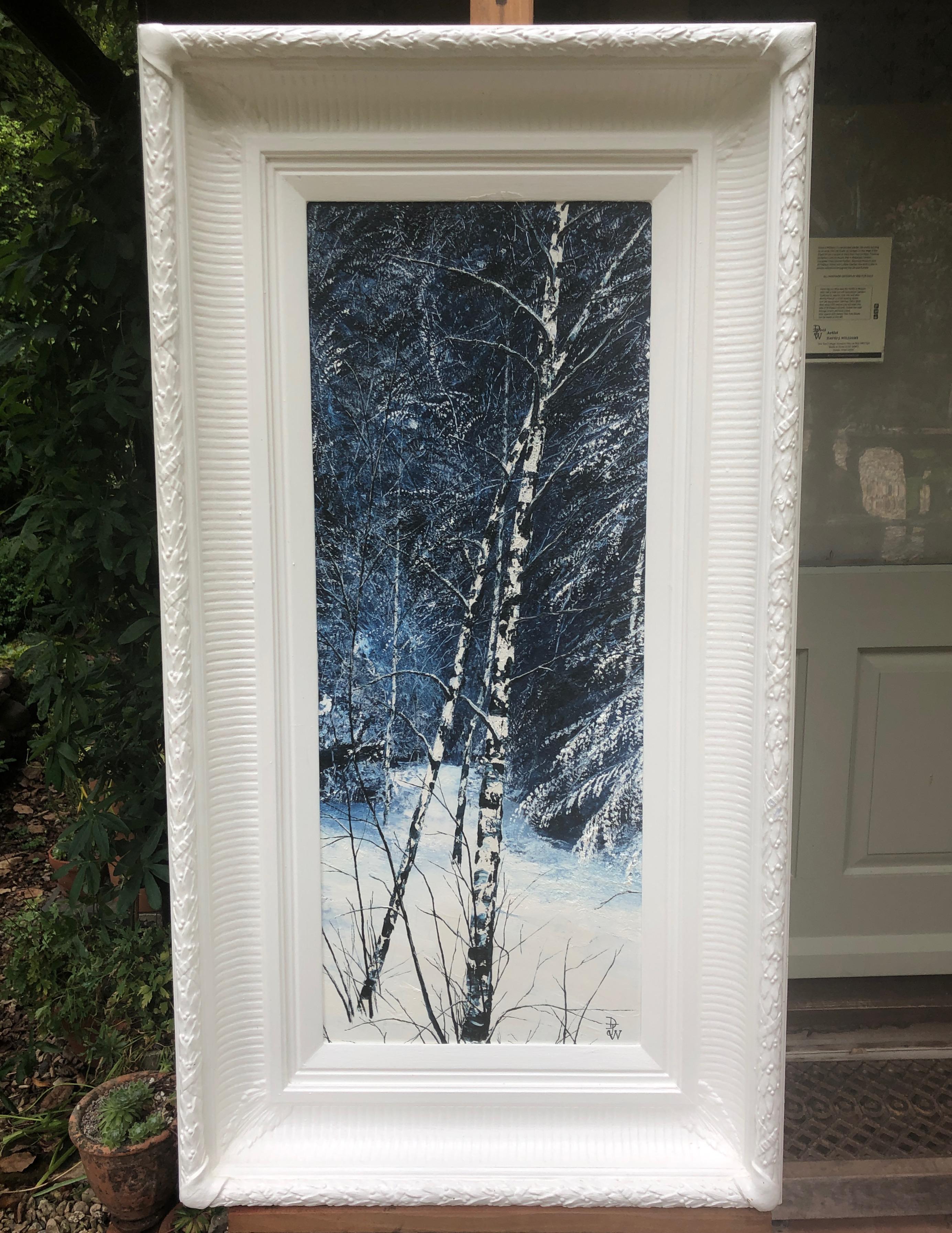 Snow Birches. Contemporary Landscape Painting 2