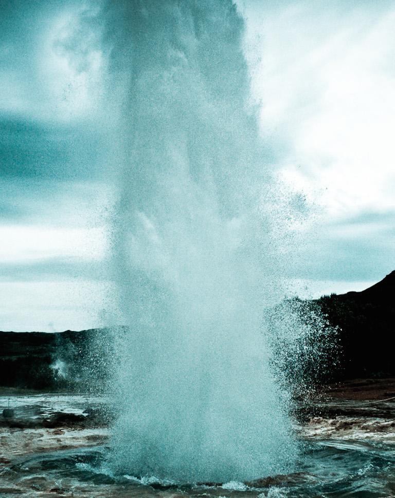 Geyser #1, Nude photography in color - Photograph by David Jay