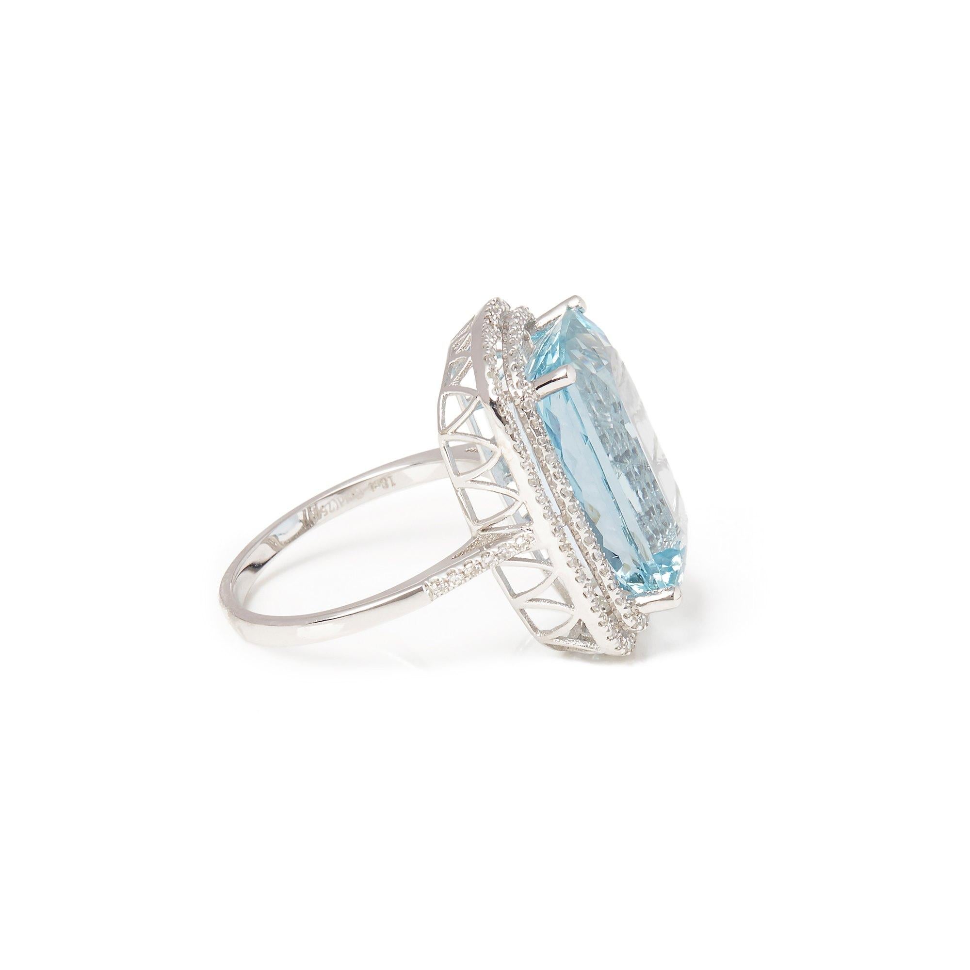 brazilian aquamarine ring