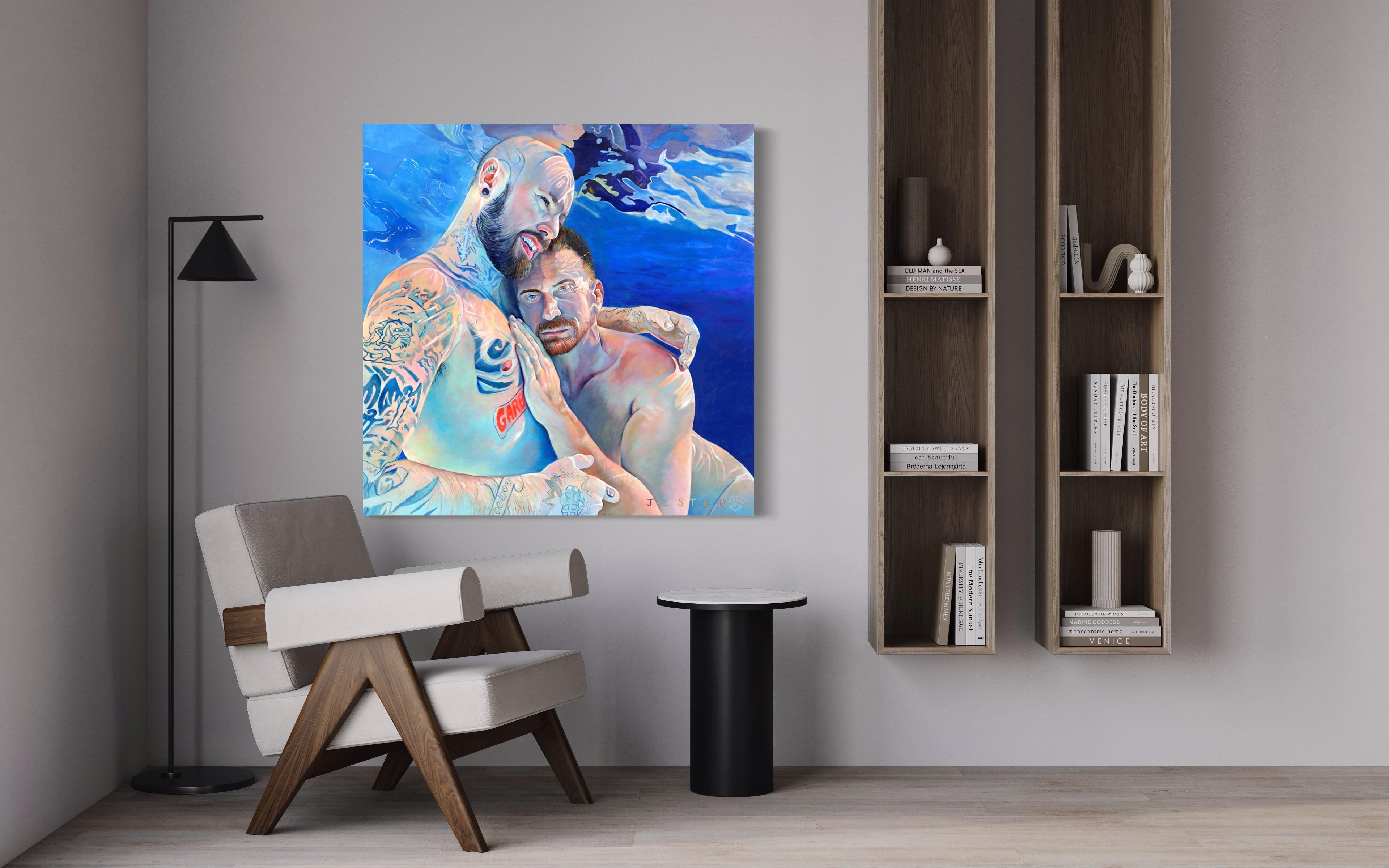 Liebe ist Liebe – Painting von David Jester