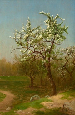 Boceto de la Naturaleza: Peral en flor, 1874
