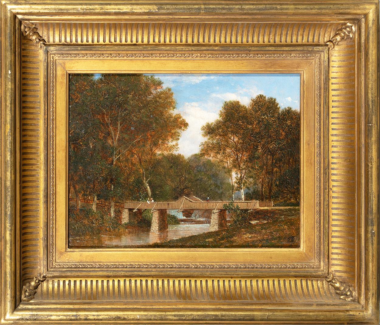 Smith Farm - Painting by David Johnson