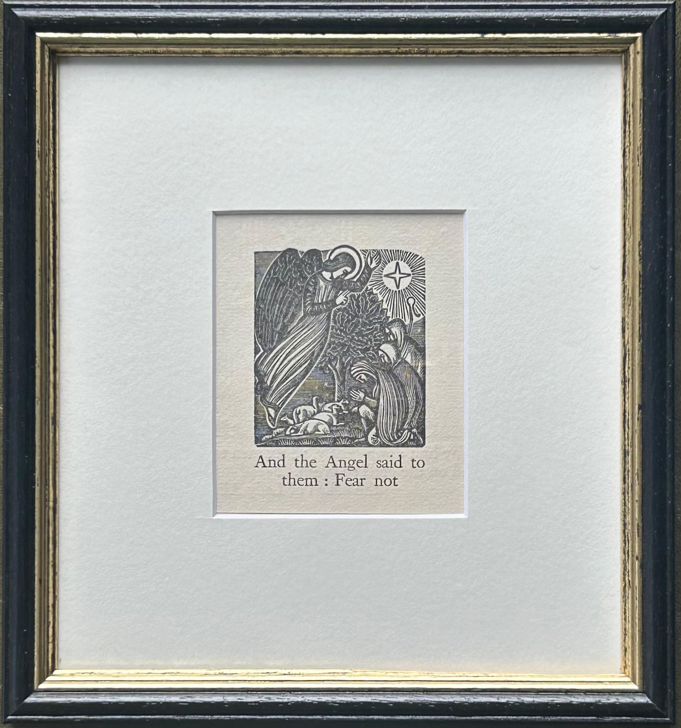 ‘And the Angel Said: Fear not’ - Print by David Jones, CH, CBE