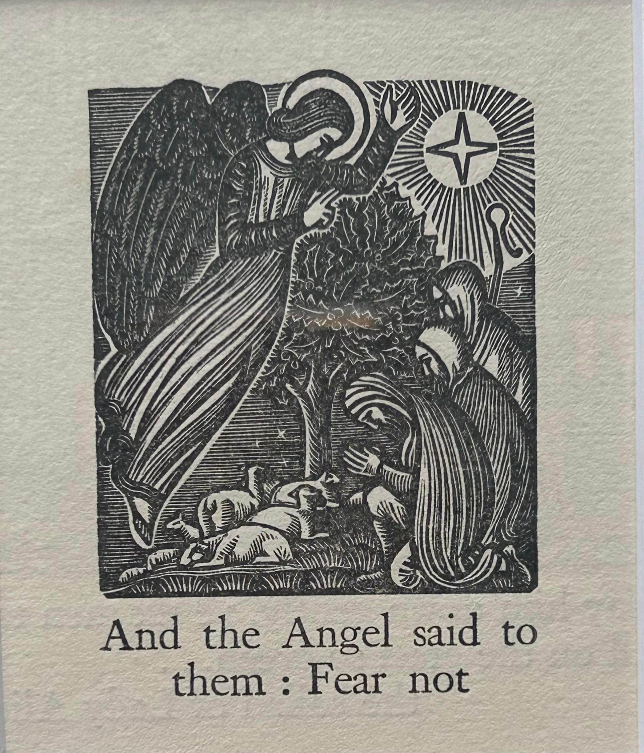 ‘And the Angel Said: Fear not’ For Sale 1