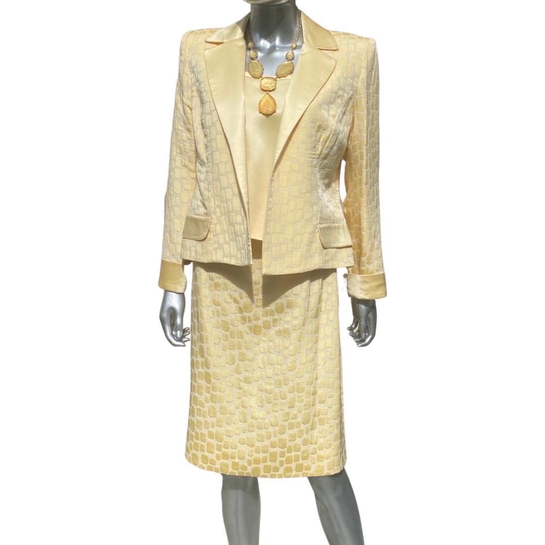 Designer David Josef did custom order and small collections for the rich and famous in Beverly Hills and Palm Desert. This beauty has been in the collection of a local PS Fashionista’s closet, never worn, as new, with tags. The color and fabric is