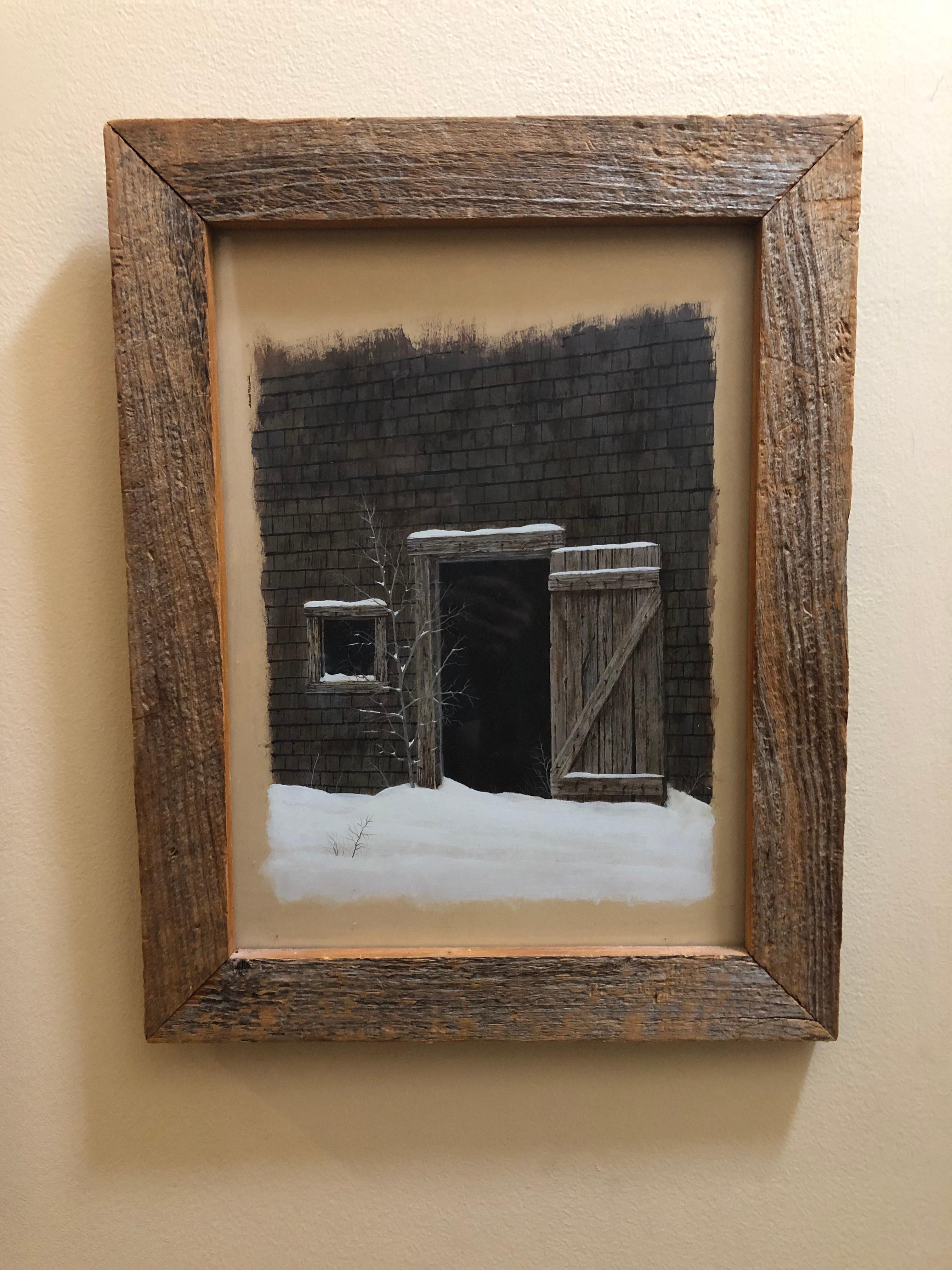 David Kenneth Merrill La porta del fienile in A. Winter in vendita 1