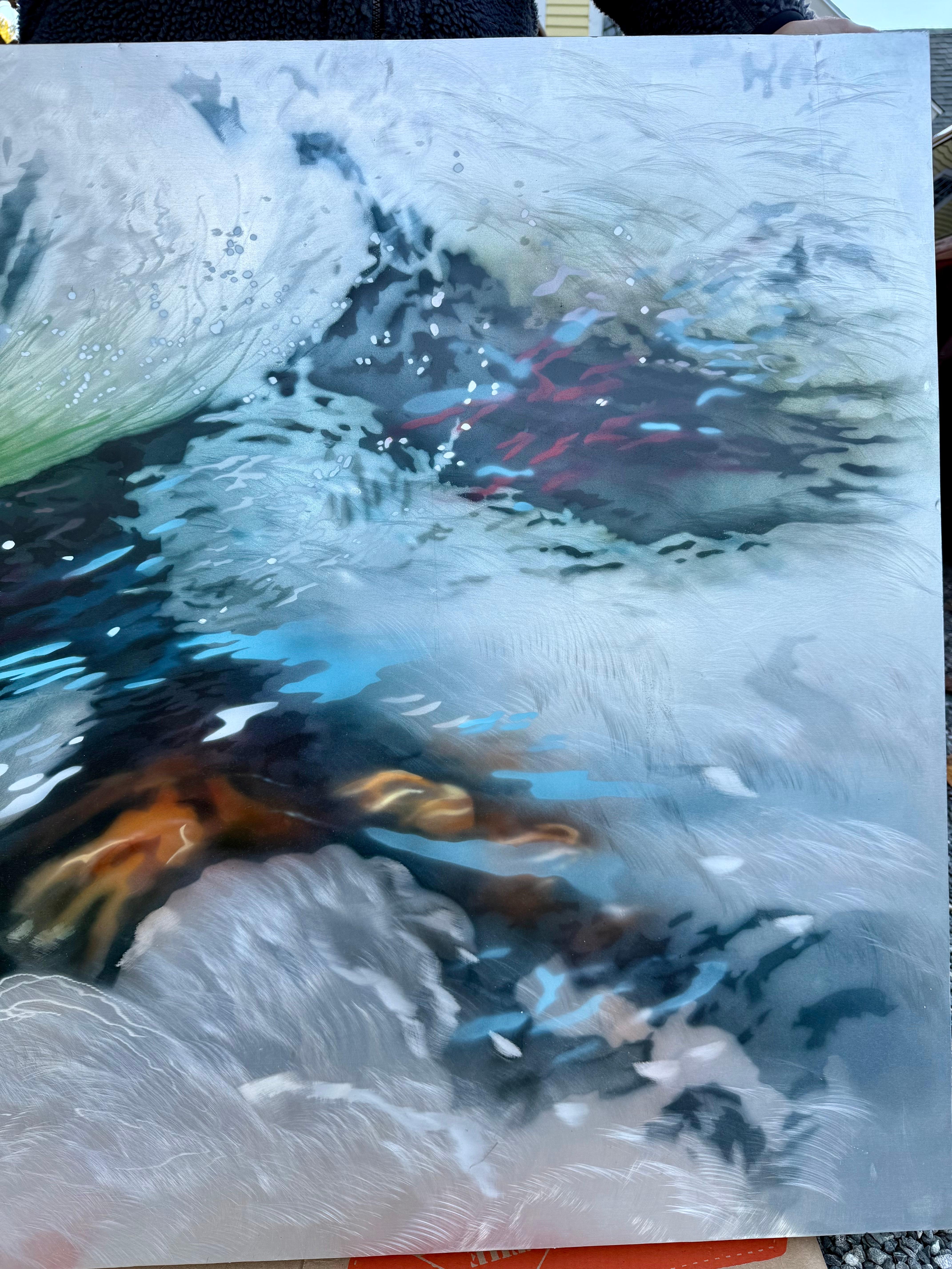 Luminous Current - Contemporary Painting by David Kessler