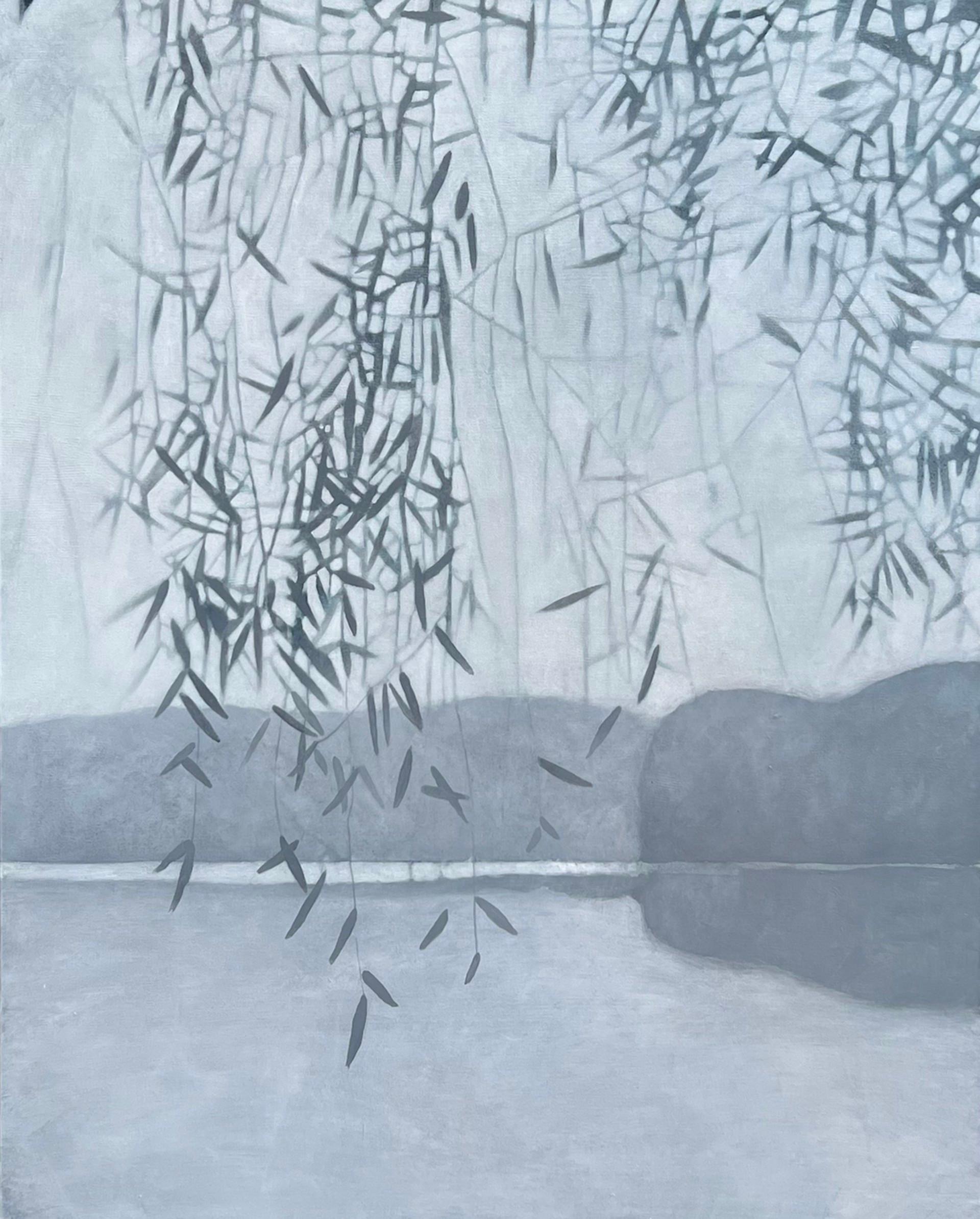 David Kidd Landscape Painting - Lake Mist