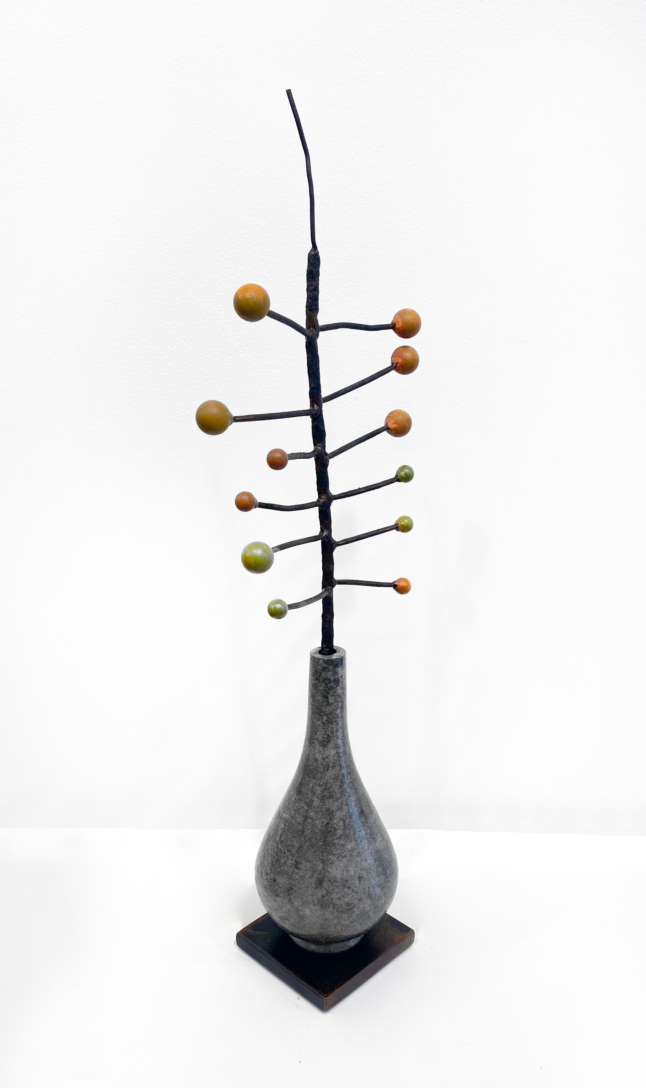 Skulptur aus Bronze und Stahl von David Kimball Anderson „Seeds“ im Angebot 9