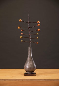Sculpture en bronze et acier de David Kimball Anderson « Seeds »