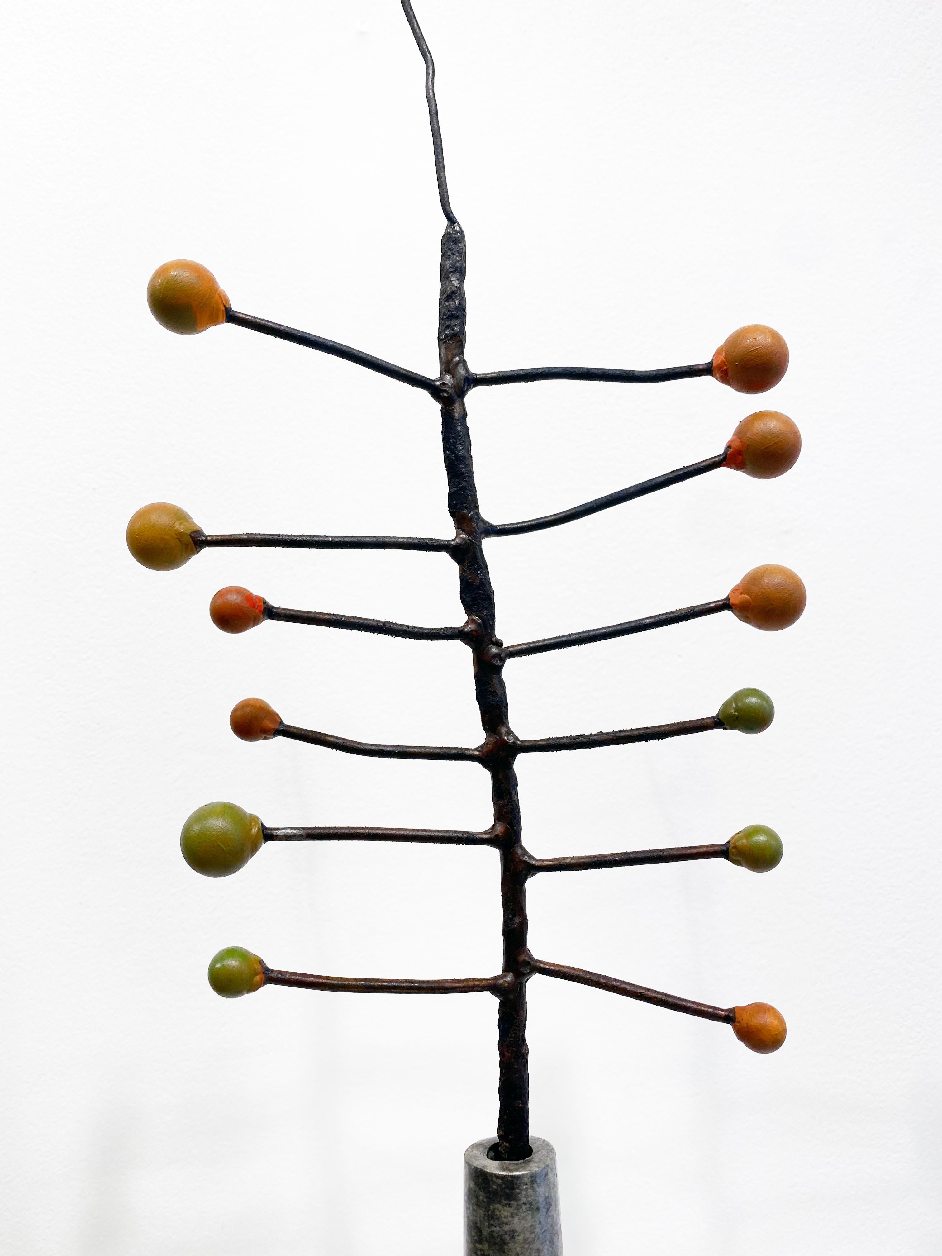 Skulptur aus Bronze und Stahl von David Kimball Anderson „Seeds“ im Angebot 6