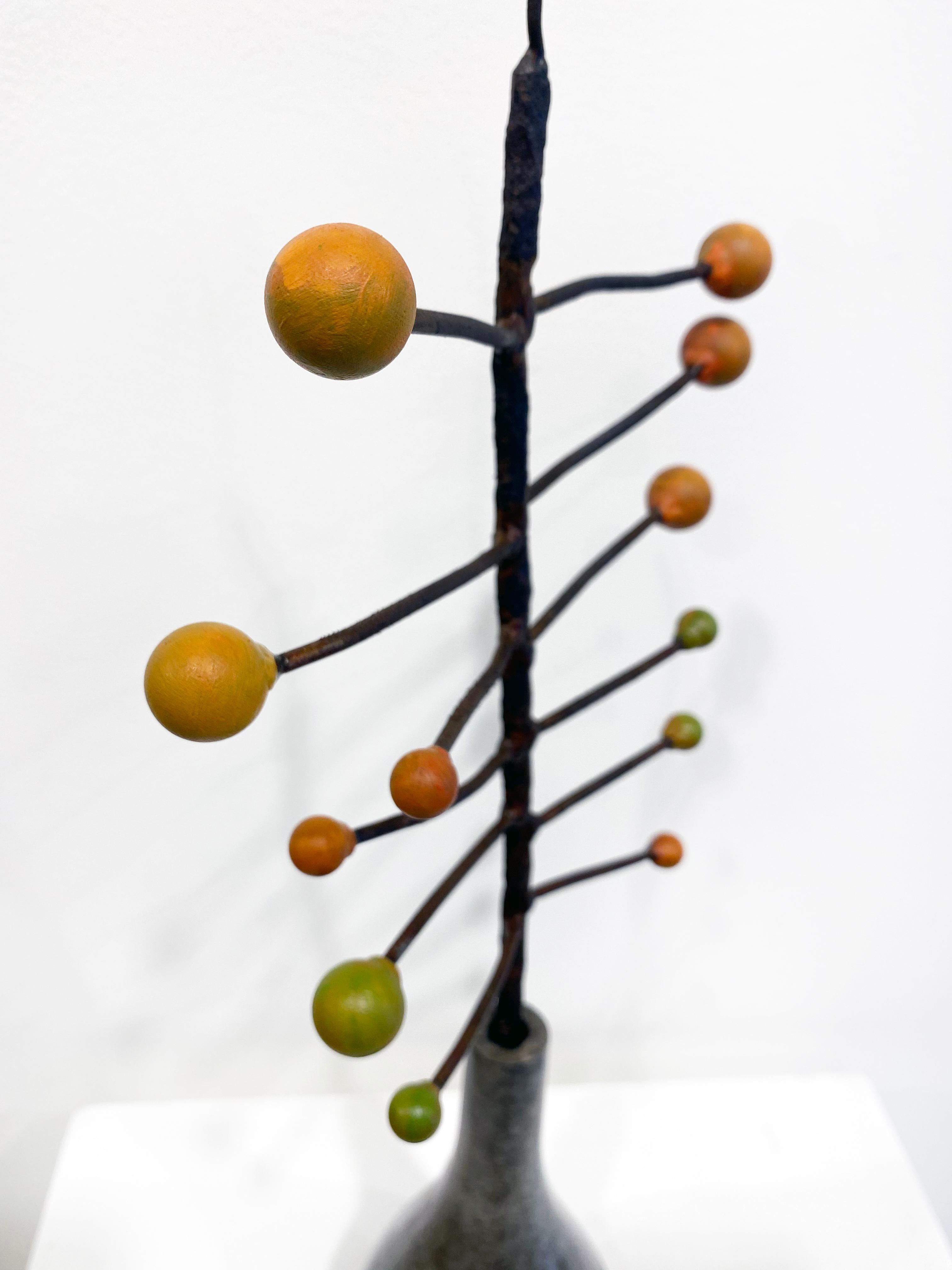Skulptur aus Bronze und Stahl von David Kimball Anderson „Seeds“ im Angebot 7