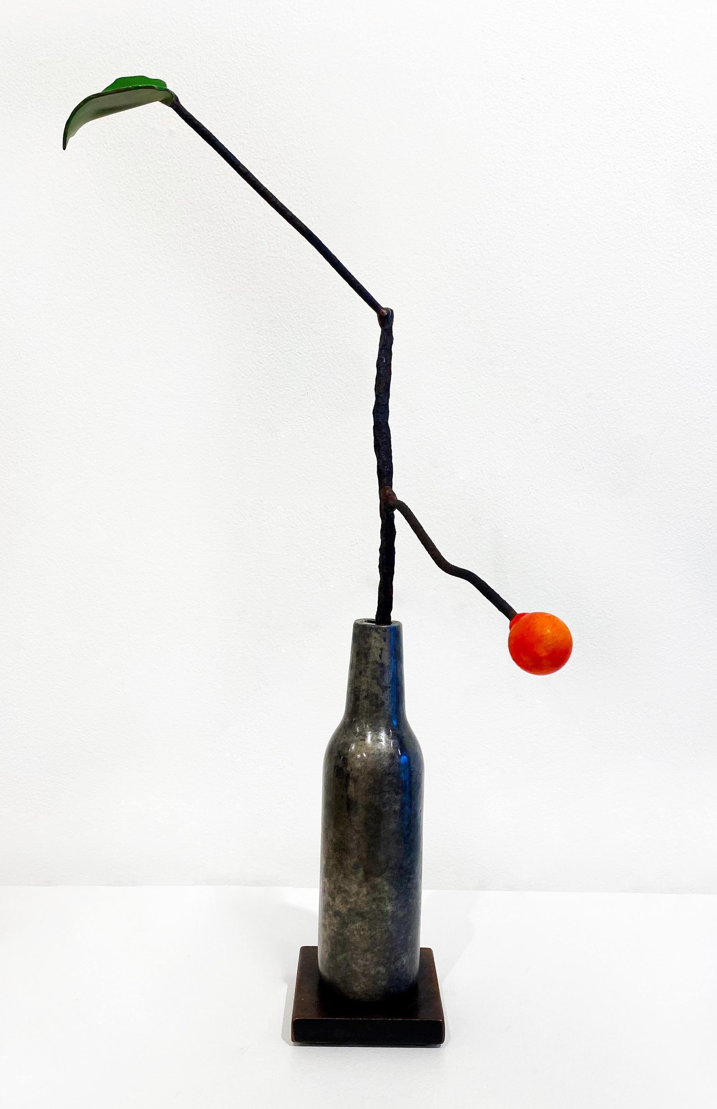 Bronze and steel sculpture by David Kimball Anderson 'Untitled 1' For Sale 1