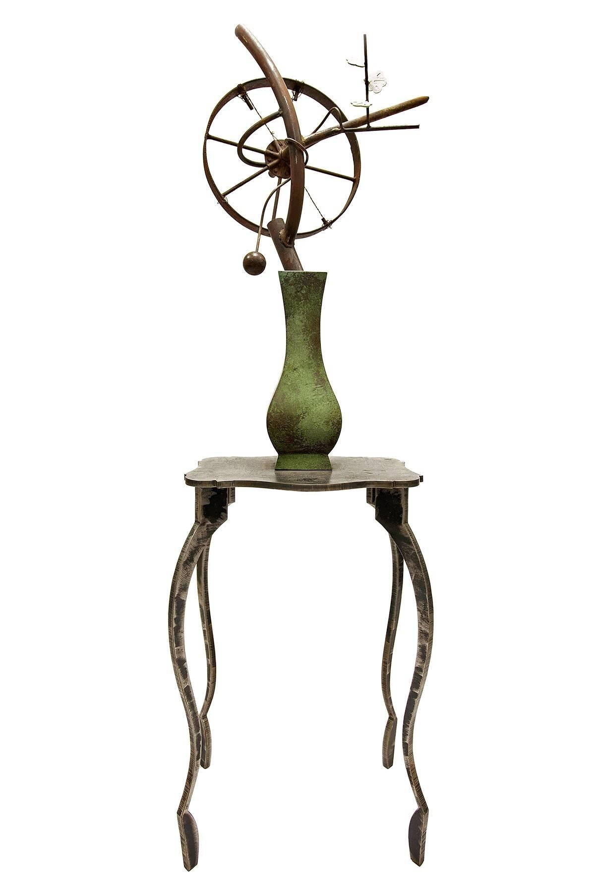 David Kimball Anderson’s work is bold and graceful, respectful and spiritual. A practicing Buddhist and avid surfer as well as a sculptor, Anderson has given way to 4 decades of work that revere beauty in nature and beauty in industry within his