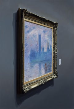 Monet #3, Oil on Canvas Painting, 2012