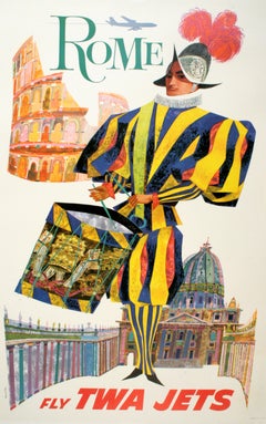 Vintage Fly TWA - Rome Swiss Guard - David Klein