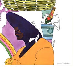 Original Caribbean - South America Cruise vintage travel poster