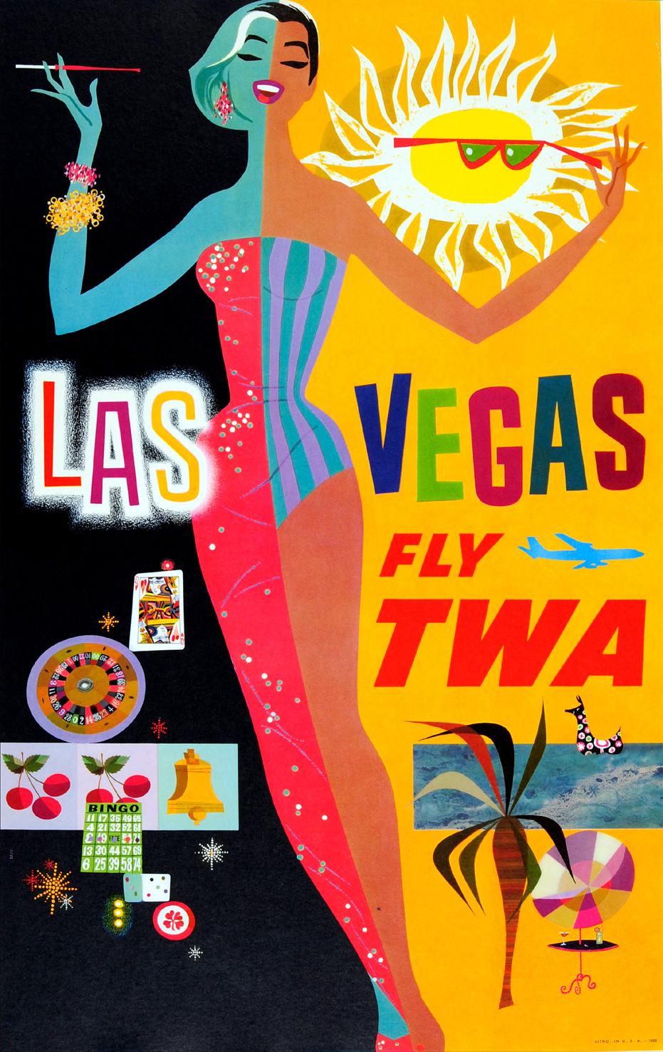 david klein twa posters