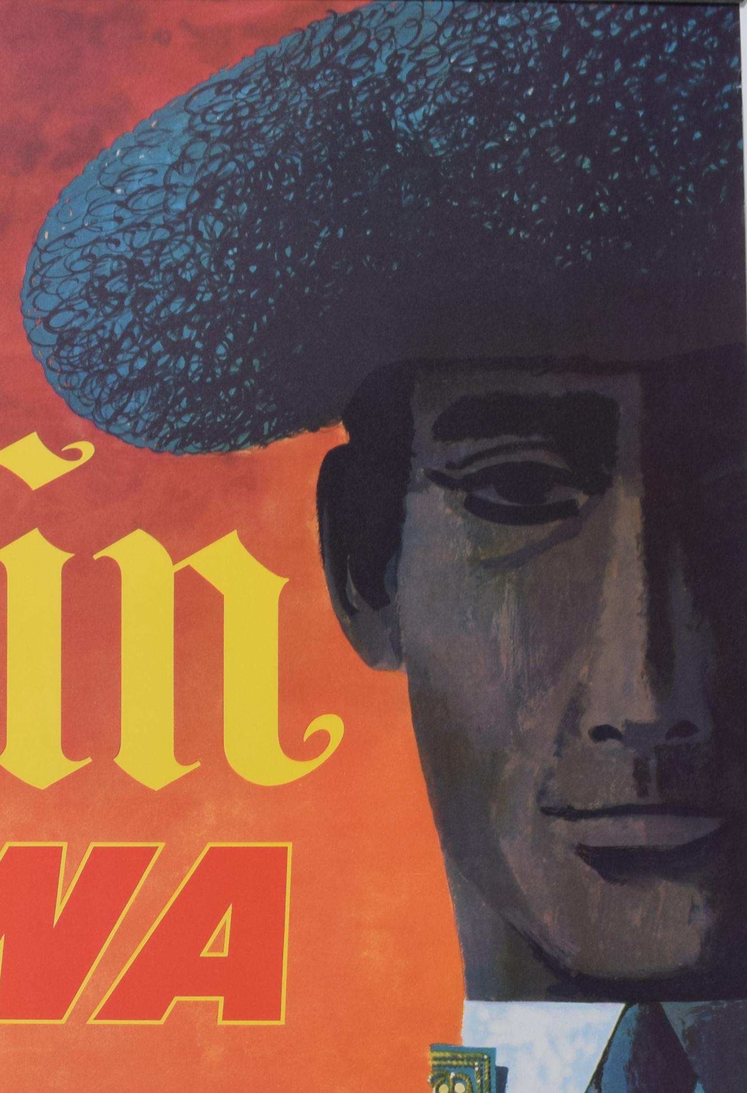 Espagne - Fly TWA - Affiche de voyage vintage originale de David Klein en vente 2