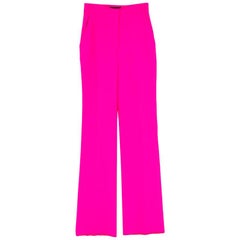 David Koma Pink Wool blend Trousers - Size US4