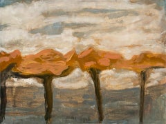 Flower Heads (Expressionistic Landscape in Earth tones)