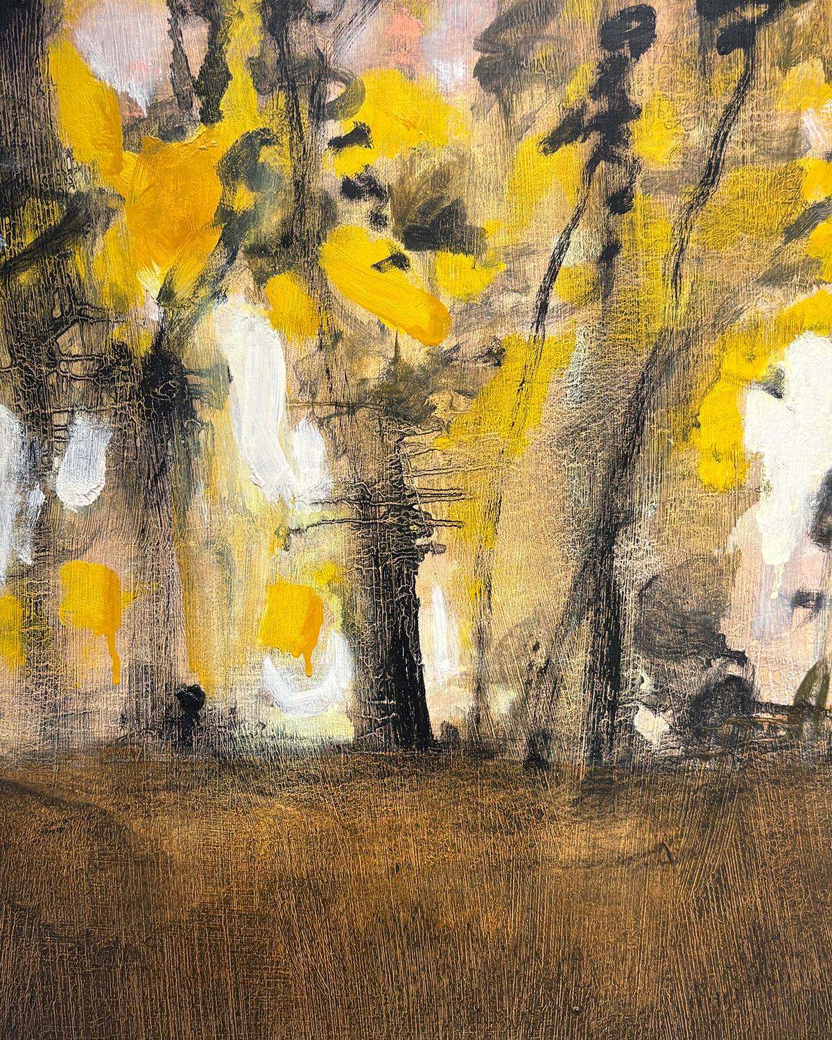 From the Hammock (Abstracted Earth Tone Landscape) For Sale 1
