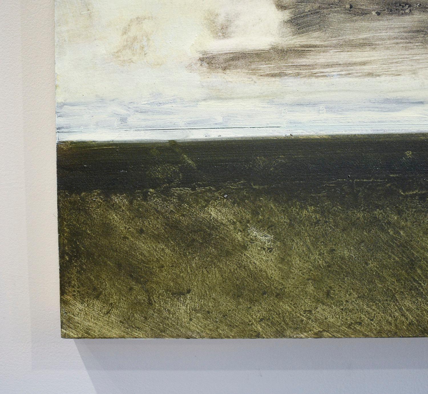 Hayfield Two Thirty (Paesaggio astratto di un campo di campagna di David Konigsberg) in vendita 3