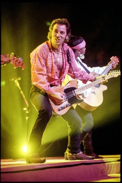 Bruce Springsteen in concerto, Wembley 1992 stampa a colori con pigmenti d'archivio
