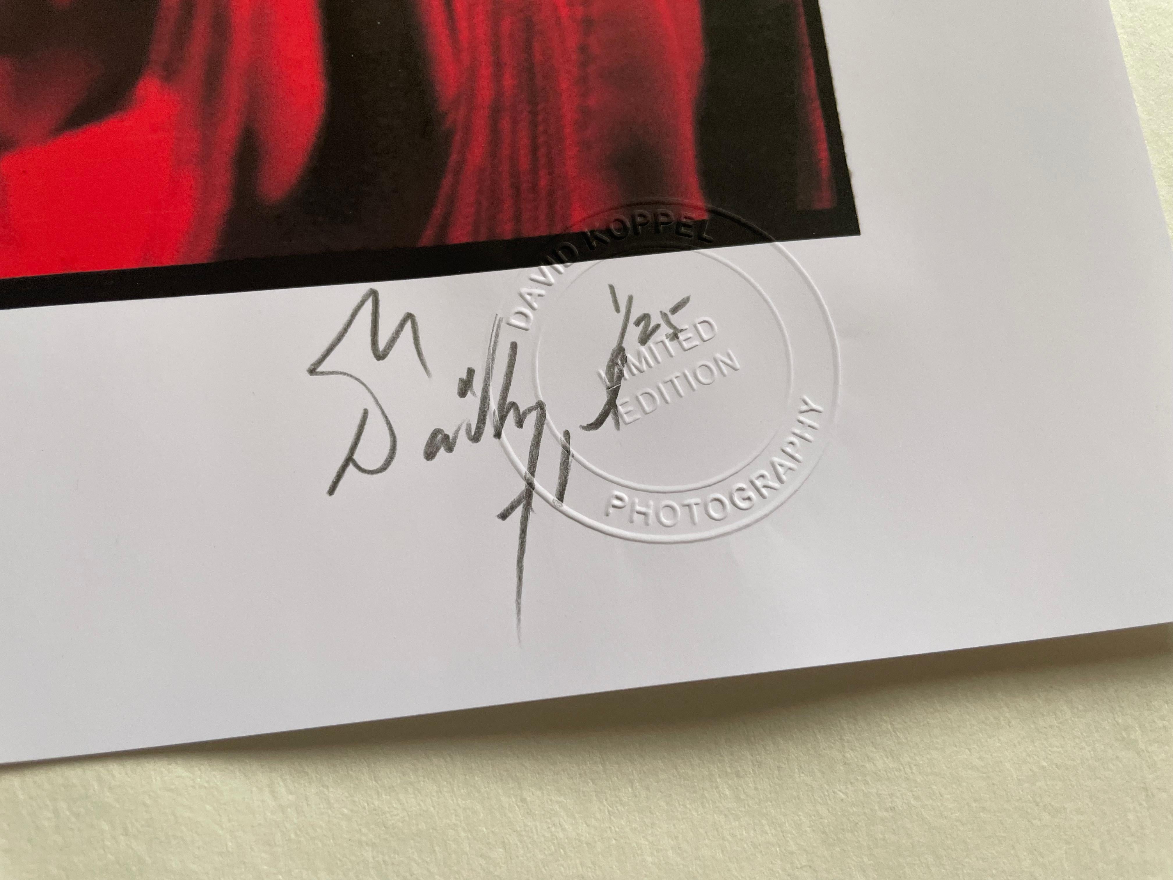 Debbie Harry En directo en la Academia de Brixton 1987 Impresión en color 25 x 17 en venta 7