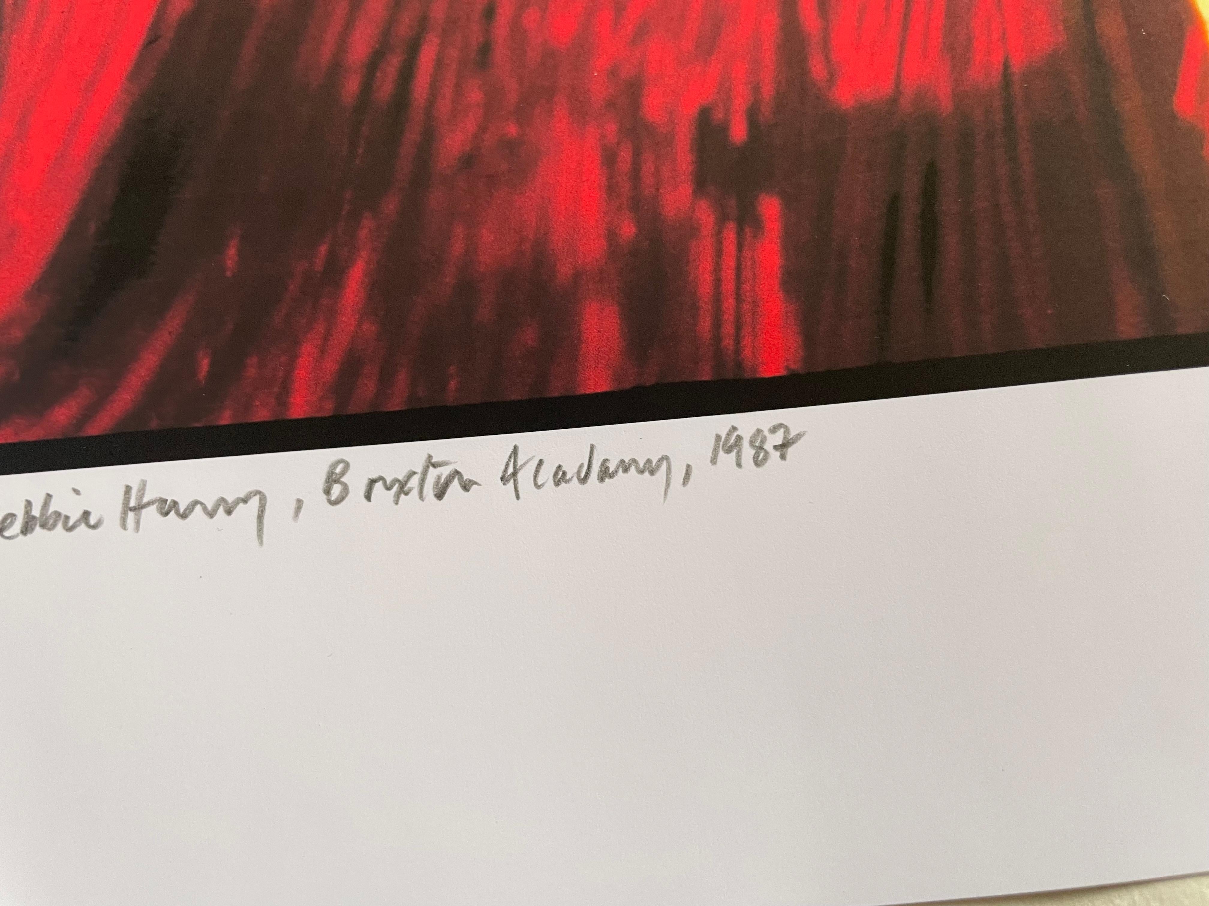 Debbie Harry En directo en la Academia de Brixton 1987 Impresión en color 25 x 17 en venta 8