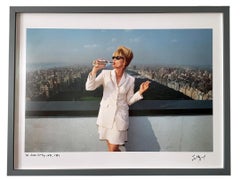 Vintage Joanna Lumley, Carnegie Tower, NYC, 1994
