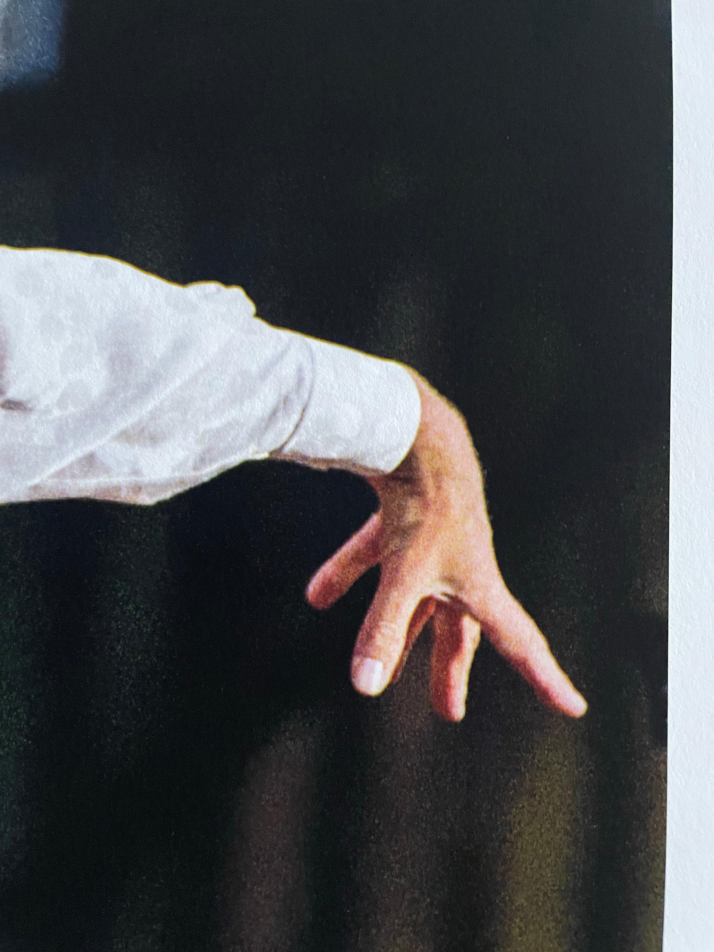 Mick Jagger sul palco di Rotterdam 1990 stampa a colori in edizione limitata in vendita 4