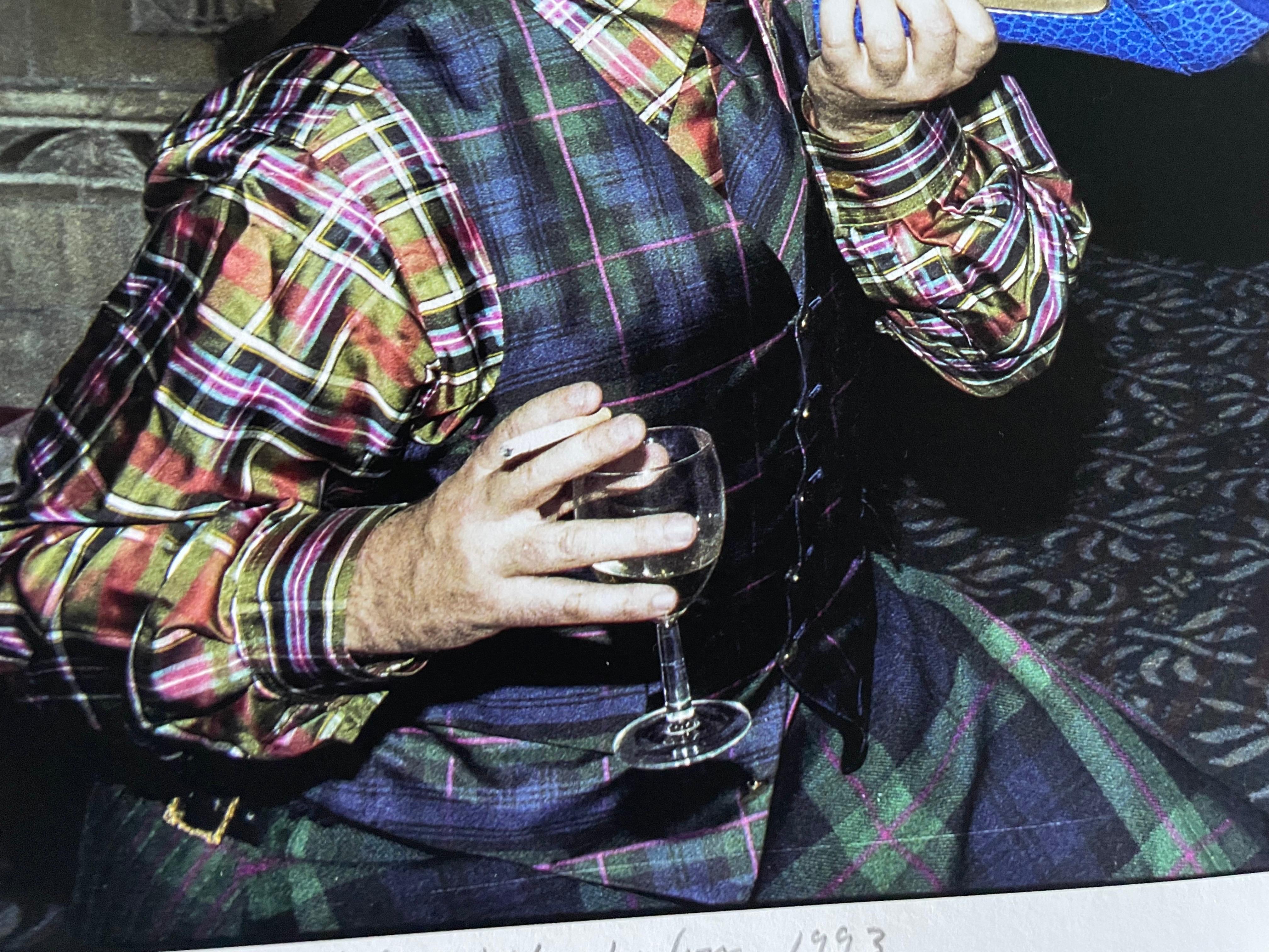 Naomi Campbell y Viv Westwood impresión en color 17 x 25 edición limitada en venta 6