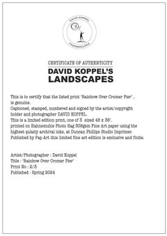 'The Day The Earth Stood Still' colour photograph LARGE