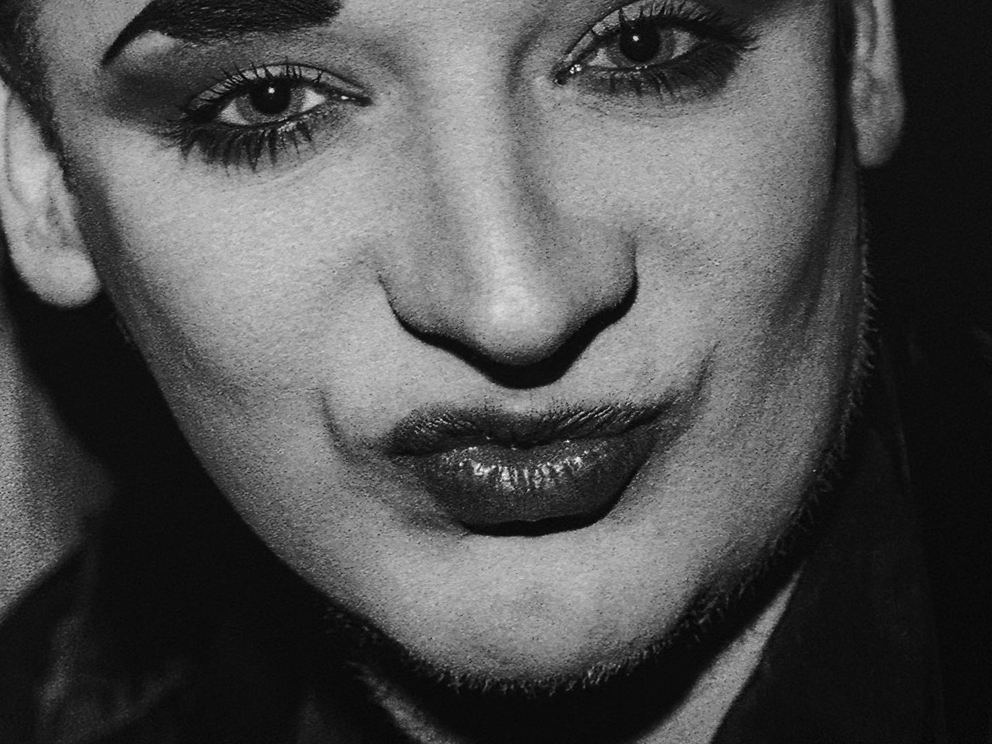 The Two Georges 24 x 35 pouces signé édition limitée b/w impression pigmentaire d'archives en vente 7