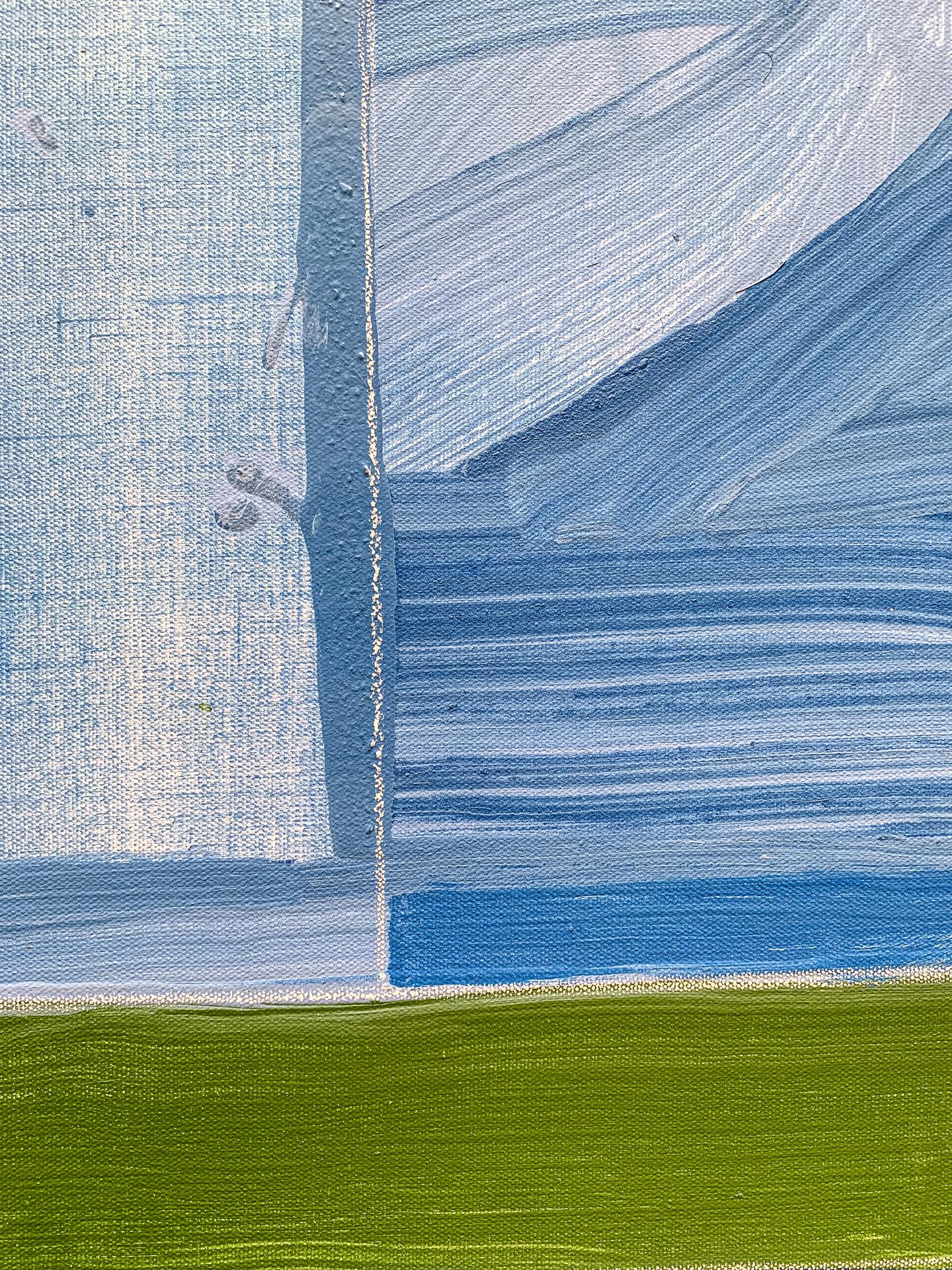 Peinture triptyqueAH 9-1 A_C en vente 2