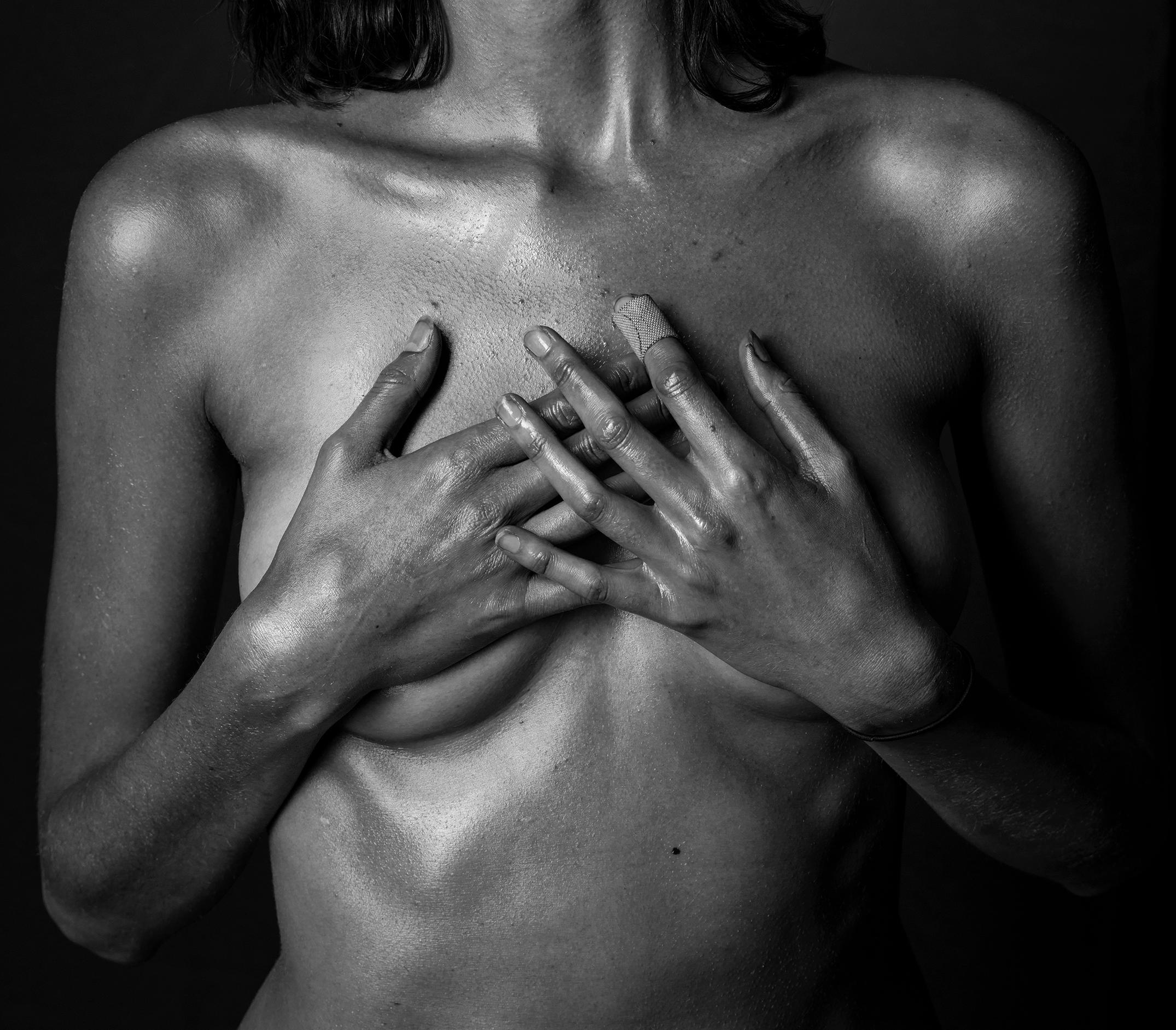 Black and White Photograph de David L. Raines - Fragmentado