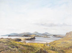 David L. Roberts (1934-1997) - Large Oil, Duirinish Peninsula, Isle of Skye