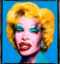 Amanda as Andy Warhol’s Marilyn in Blue